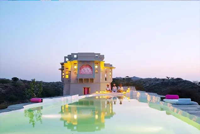 2 Nights in Luxury Cottages with Private Pool at Laxman Sagar Resort, Pali